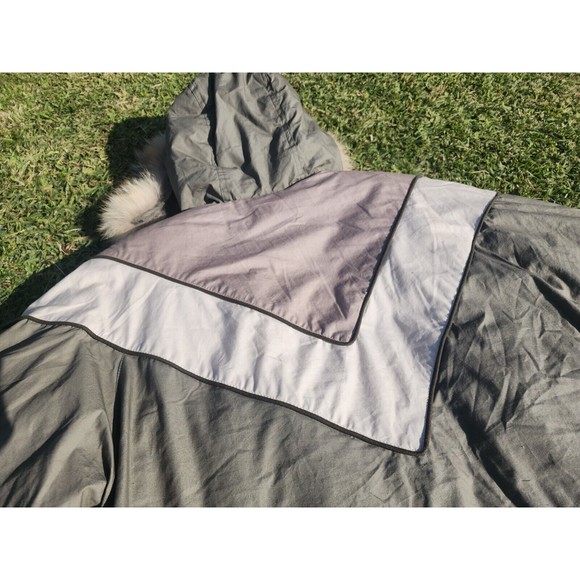 Vintage Club D’Hiver Cyclone Winter Parka Jacket Zipper Paisley Womens Size S - Picture 11 of 12